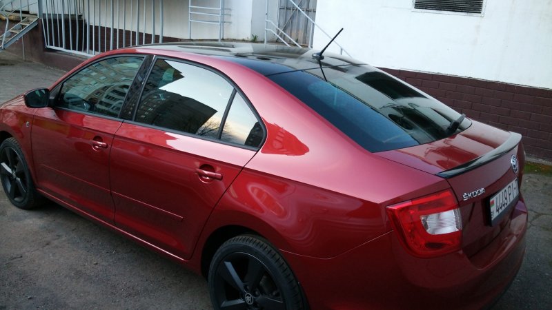 Skoda Octavia a7 Red