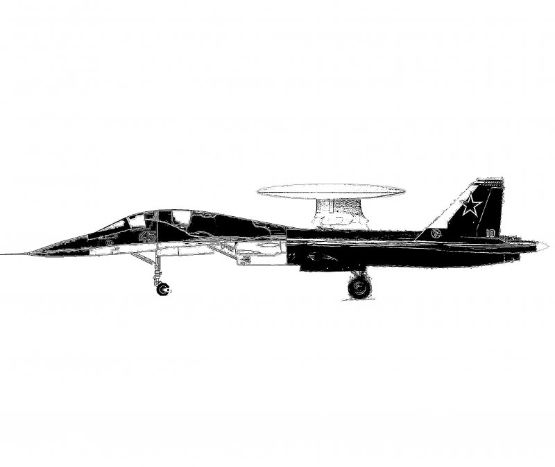 Самолет ДРЛО як 44
