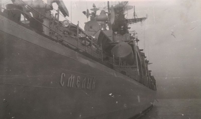 Большой противолодочный корабль смелый 167