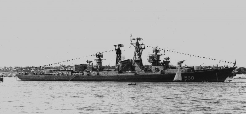 Гибель корабля "отважный" в 1974.