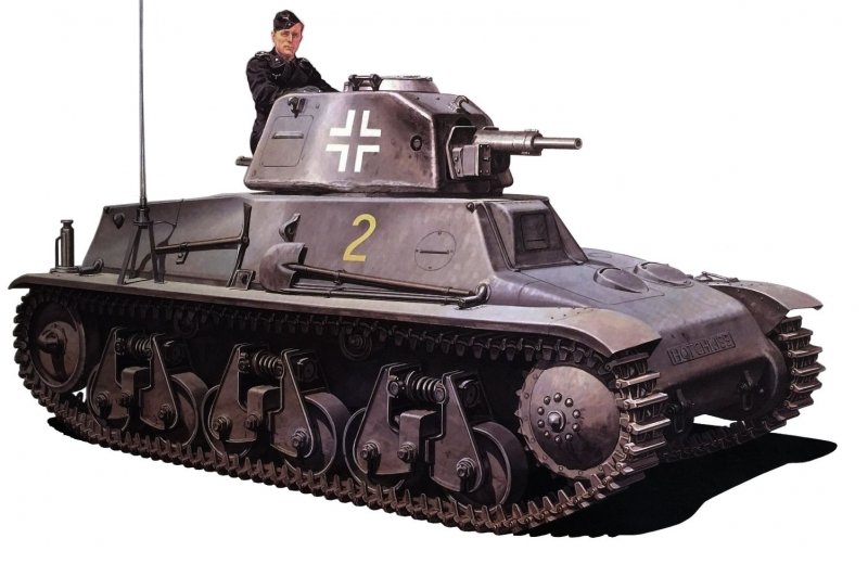 Hotchkiss h35 немецкая шкурка