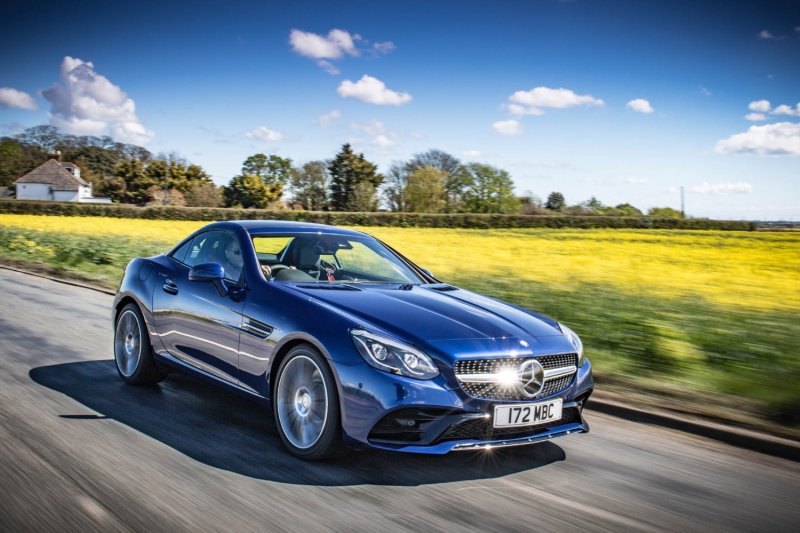 Кабриолет Mercedes-Benz SLC 2020