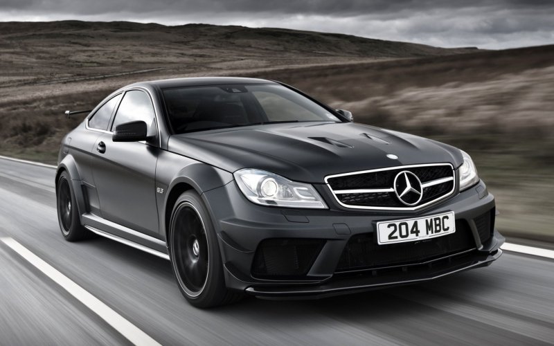 Mercedes Benz c63 AMG Coupe Black Series
