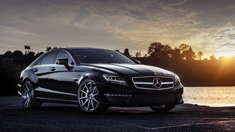 Mercedes CLS 63 AMG черный