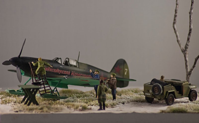 Мустанг мк4а 1/48 АРК моделс