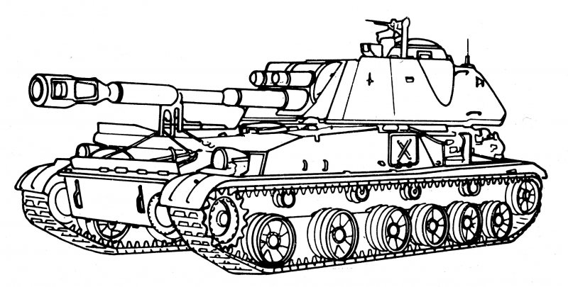 Как нарисовать танк поэтапно кв 44