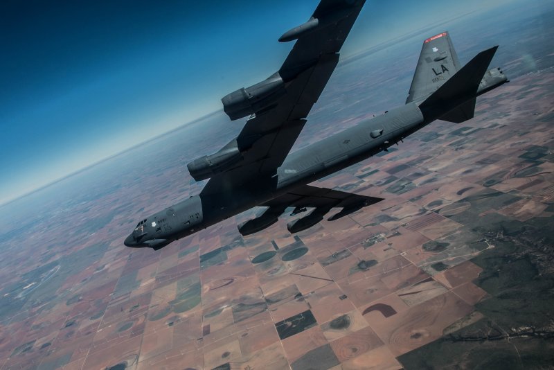 B-52 Stratofortress бомбардировка