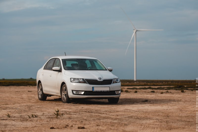 Skoda Rapid 2021 Style белая