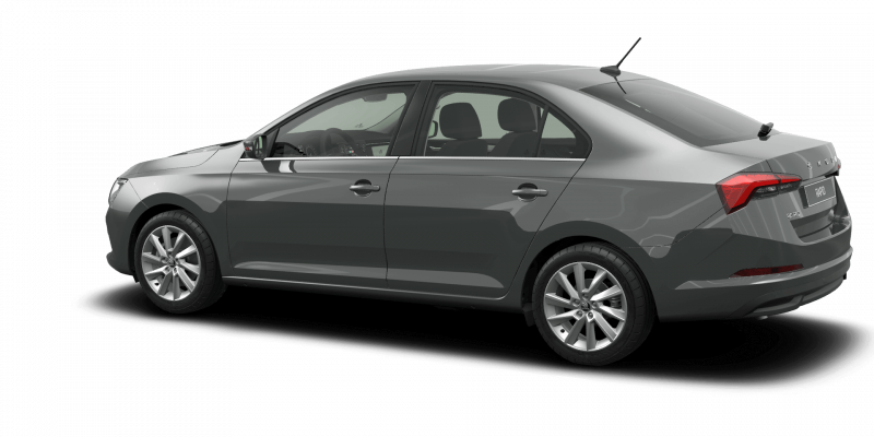 Skoda Rapid 2020 серый Indium металлик