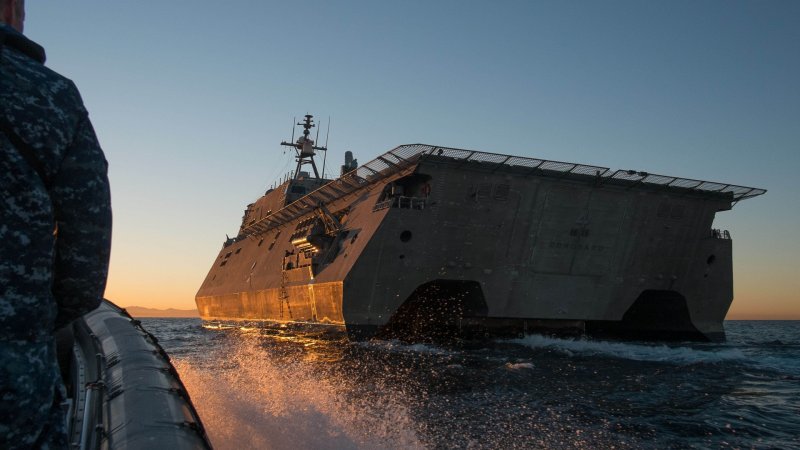 Американские военные тримараны
