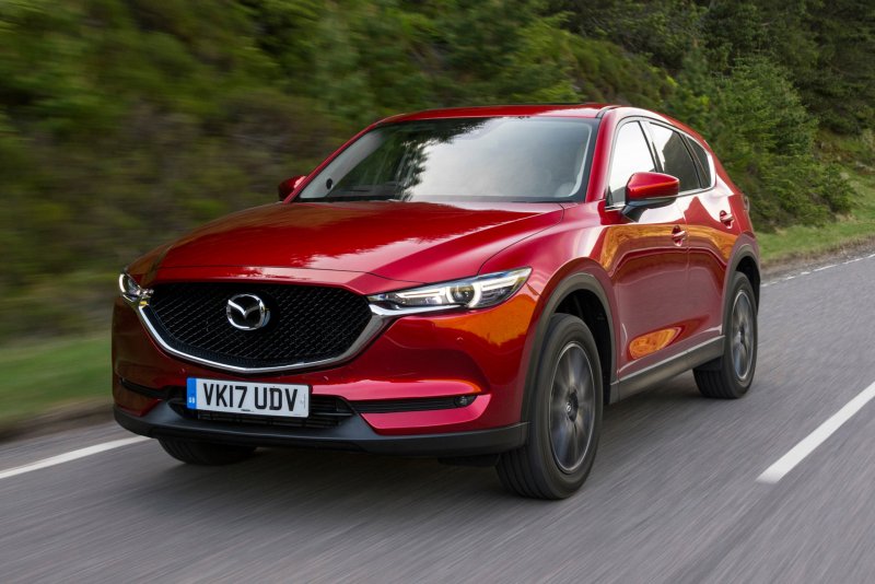 Мазда cx5 красная