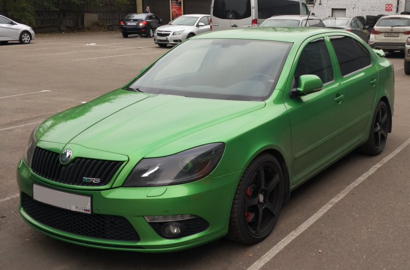 Škoda Octavia RS a5 обвес