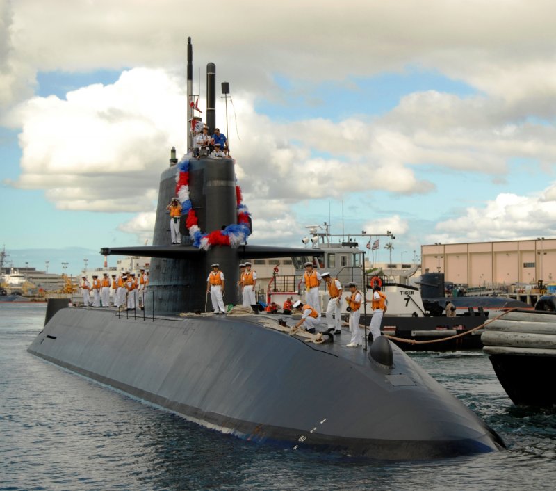 Дизельная подводная лодка SS 501 Soryu Япония