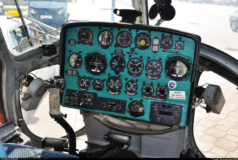 Ми-1 кабина