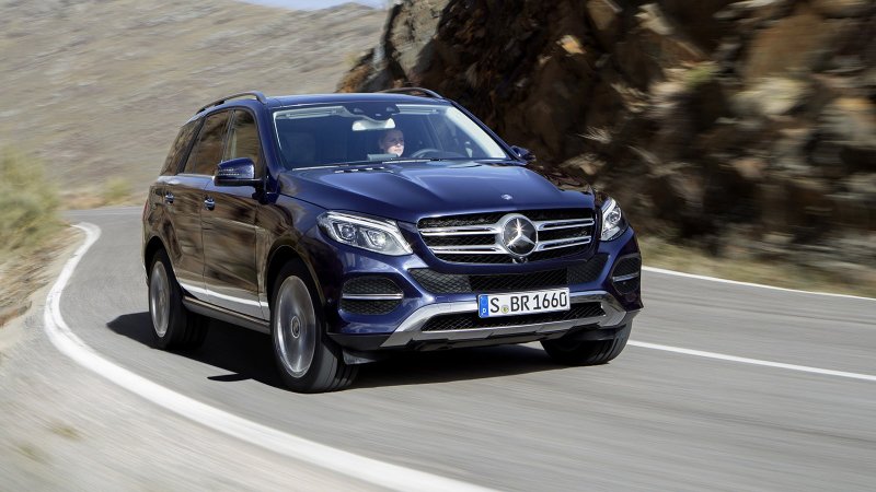 Мерседес кроссовер GLE Бенц 2015