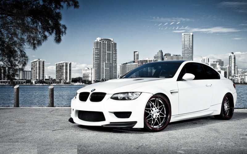 BMW м3 белая