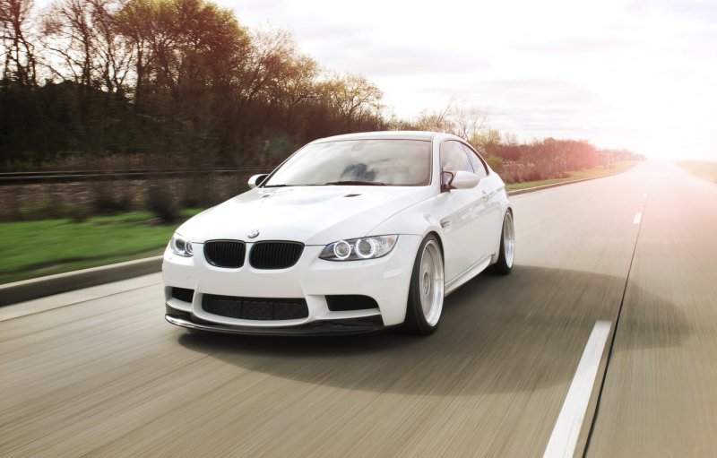 BMW f10 белая