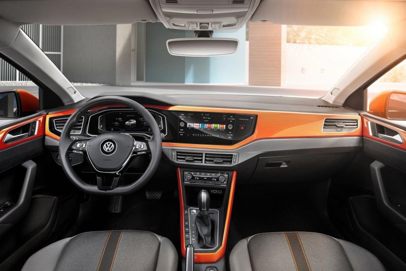 Volkswagen Polo 2018 салон