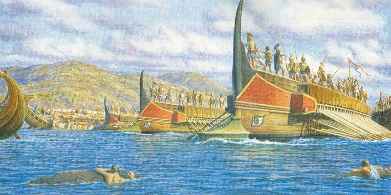 Древняя Греция морской флот Триера