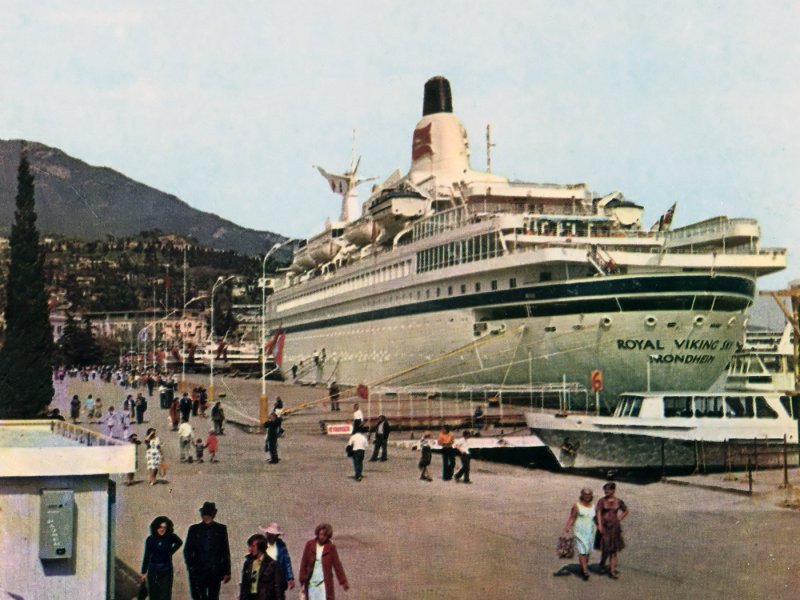 Крым 1980 Ялта. Набережная