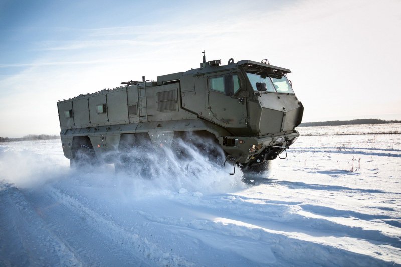 КАМАЗ-63968 Тайфун-к с боевым модулем