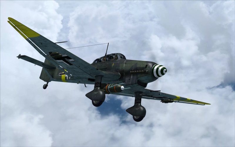 Бомбардировщик Junkers ju 87.