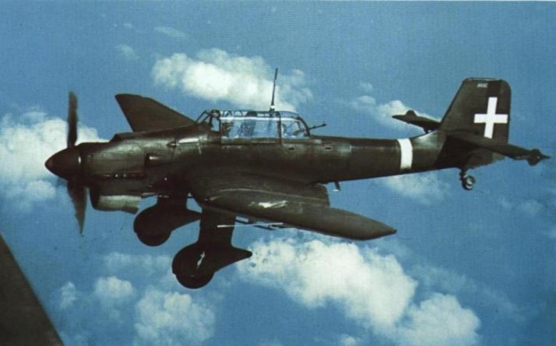 Пикирующий бомбардировщик ю-87