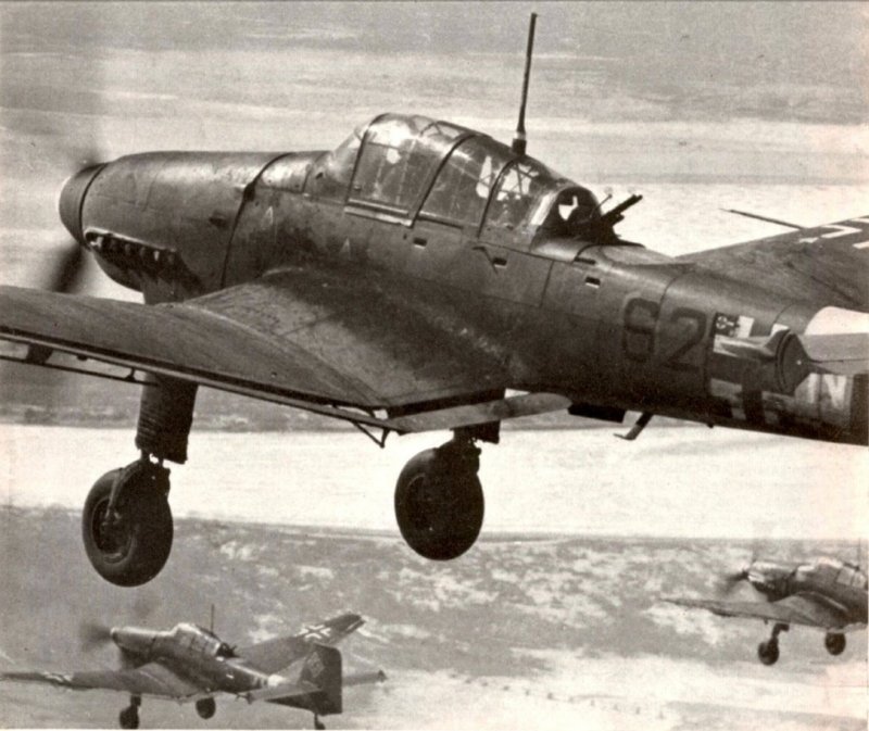 Самолёт второй мировой войны юнкерс87