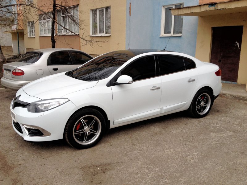 Renault Fluence 2012 тюнинг