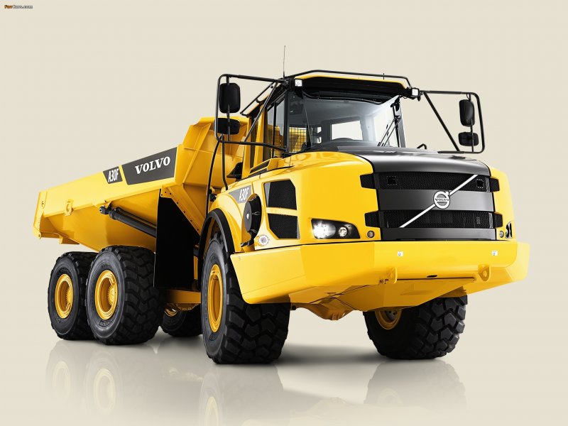 Сочленённый самосвал Volvo a30f