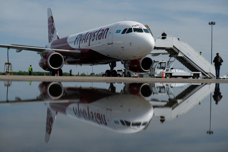 Казахстанская авиакомпания flyarystan
