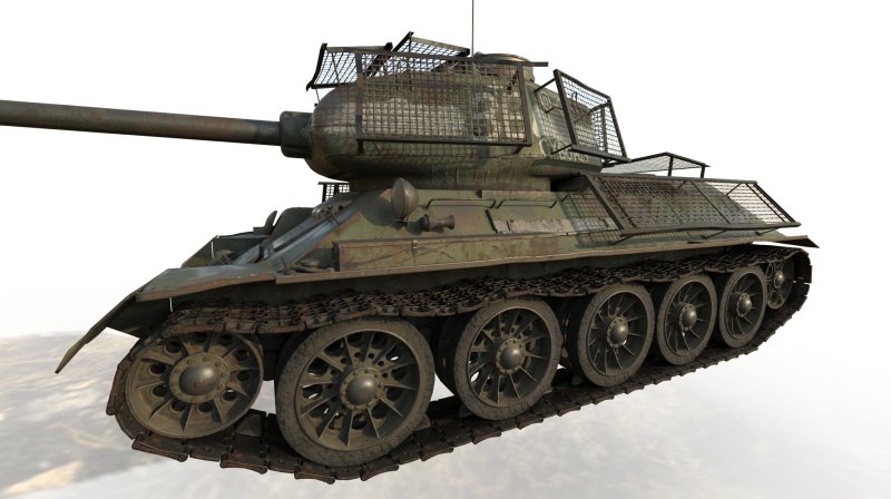 Немецкий т-34-85