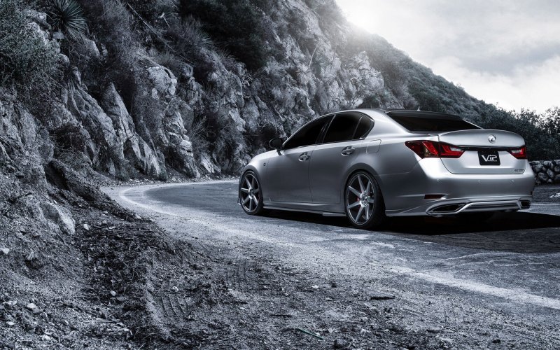 Lexus GS 350 зима