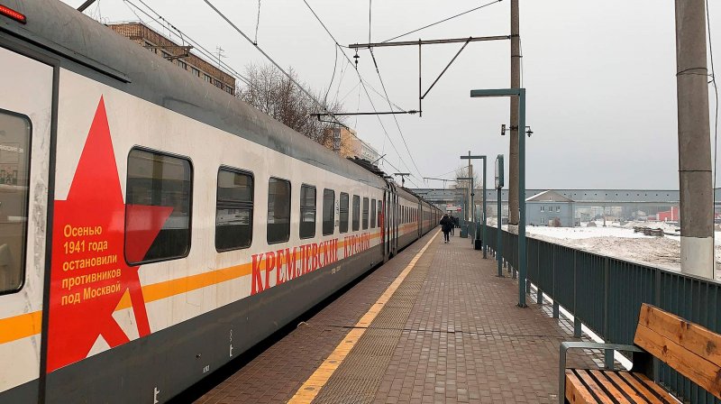 Поезд Ласточка Курск