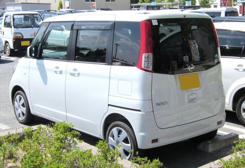 Nissan Roox 2021 багажник