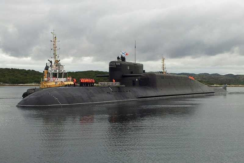 Подводная лодка к 407 Новомосковск