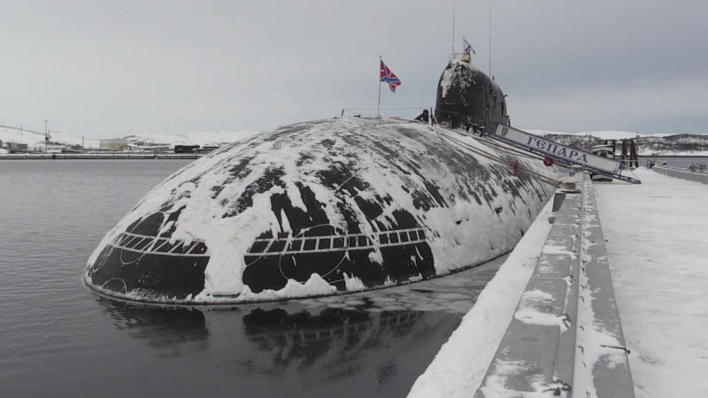 База подводных лодок Северного флота Североморск