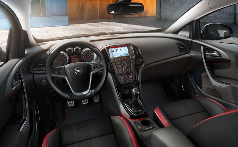 Opel Astra j 2014 салон