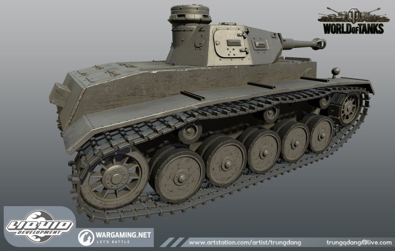 Коллекционный танк d.w. 2