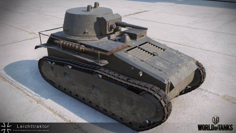 Light tractor танк