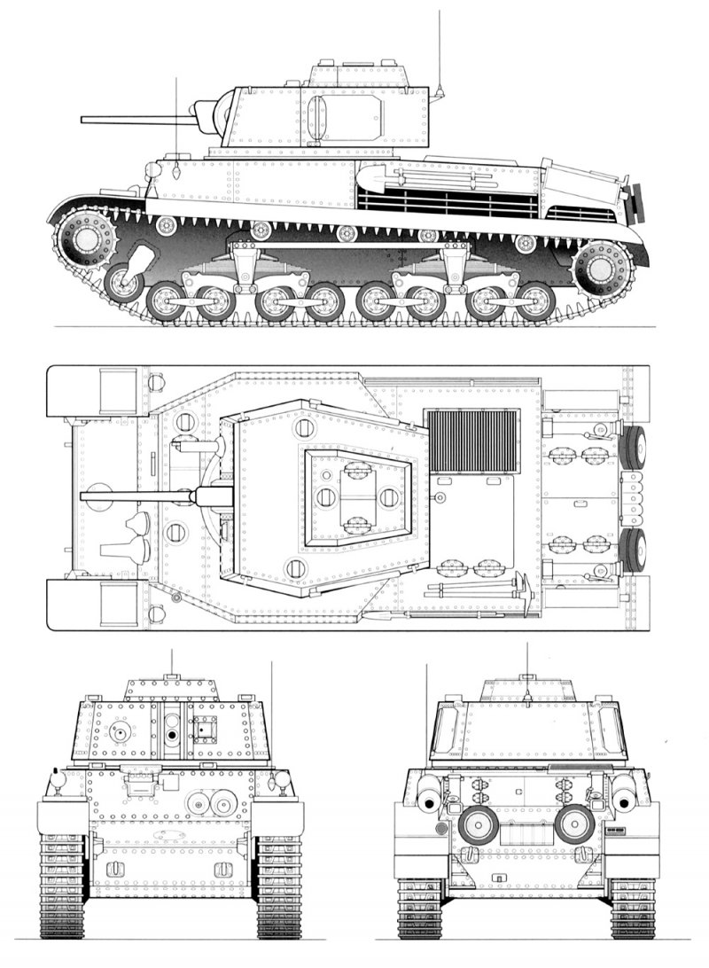 Венгерский танк 43.m Turan III