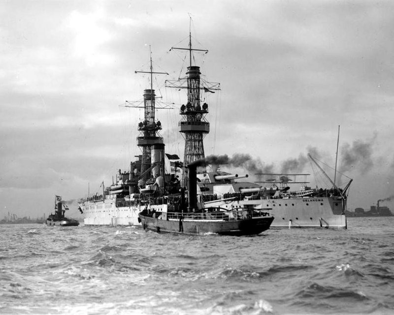 North Carolina линкор 1945