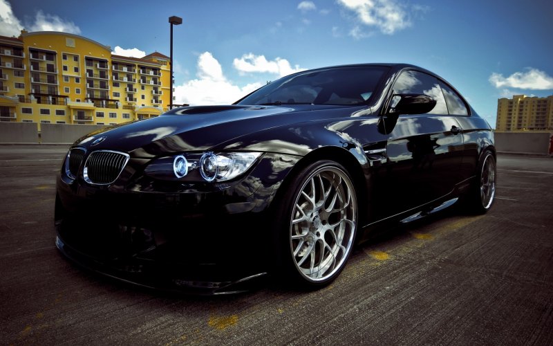 BMW m3 черная