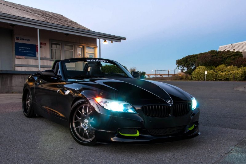 BMW z4 черная