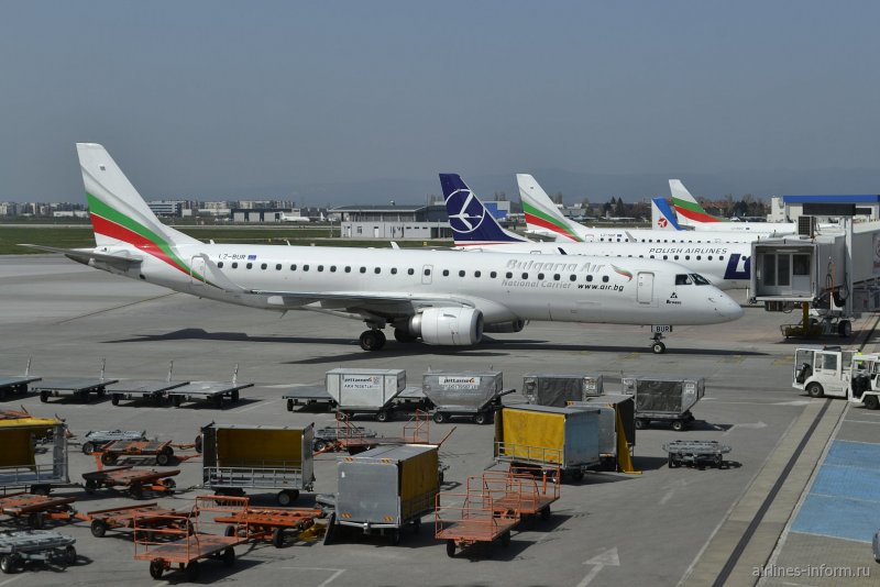 Bulgaria Air Embraer 190