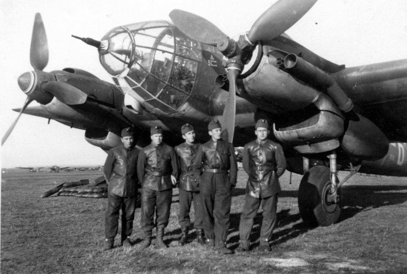 Кабина немецкого бомбардировщика Хейнкель he-111