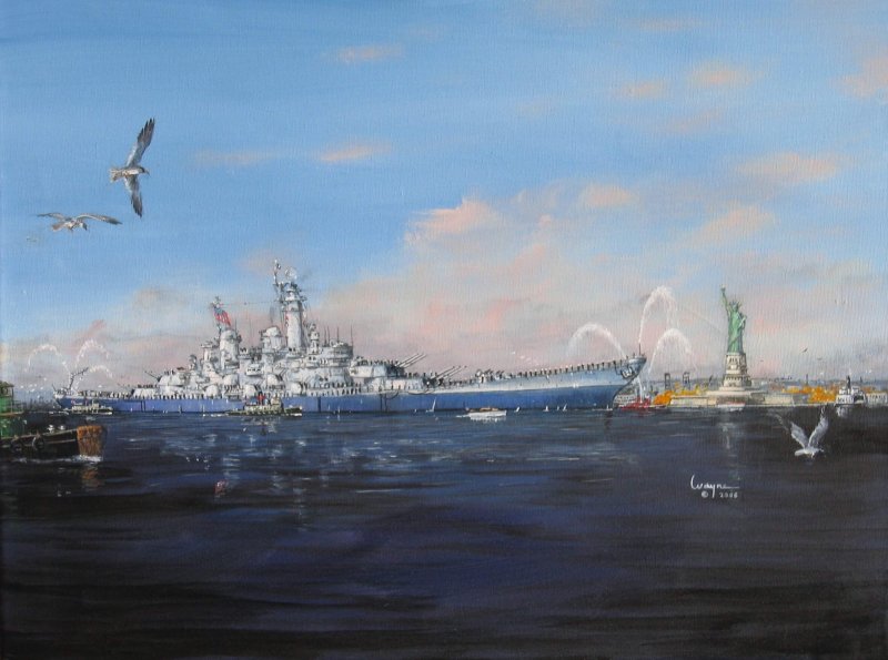 USS BB-68