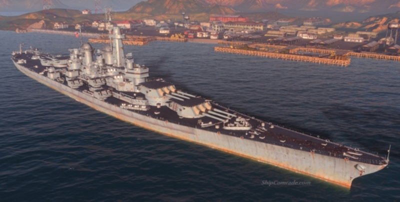 Линкор Монтана в World of Warships
