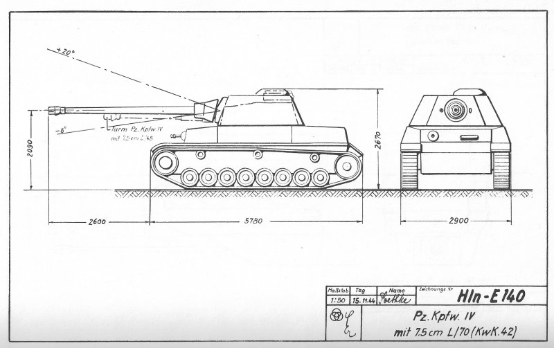 PZ.Kpfw.IV Ausf.e Германия 1941