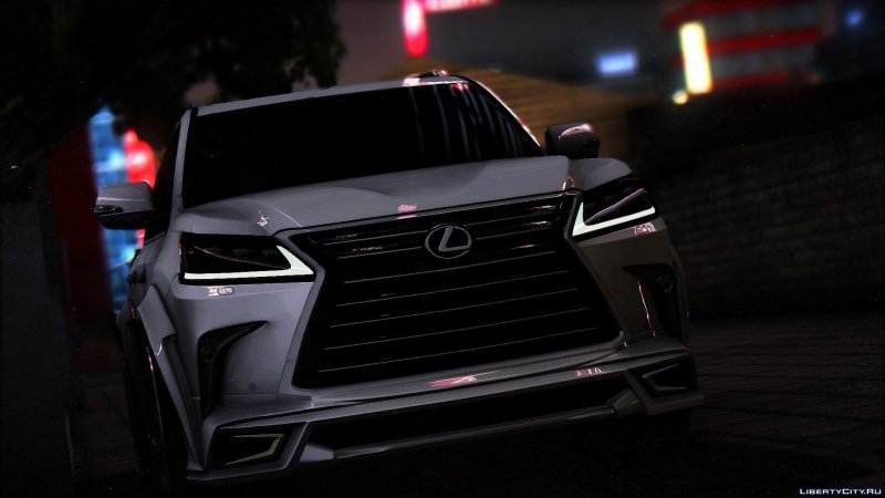 Lexus LX 570 2021 шпионские